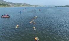 开云官网:“乡村铁三赛”带来山乡新貌